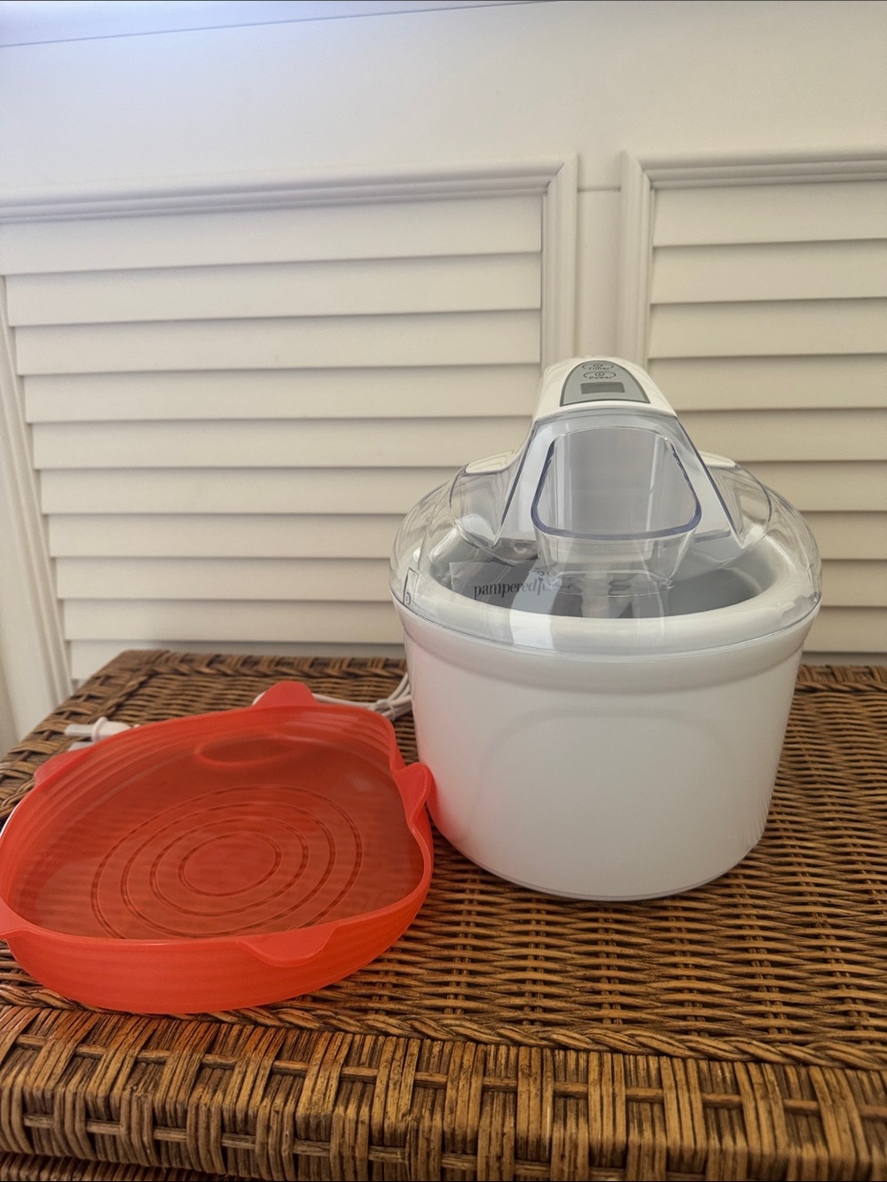 Pampered Chef Ice Cream Maker